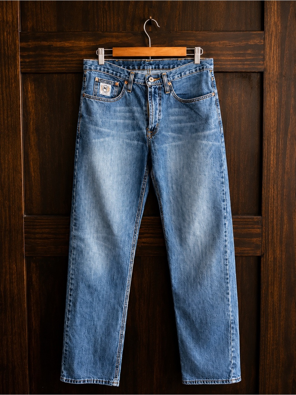 Cinch Men's Light Blue Straight Jeans
